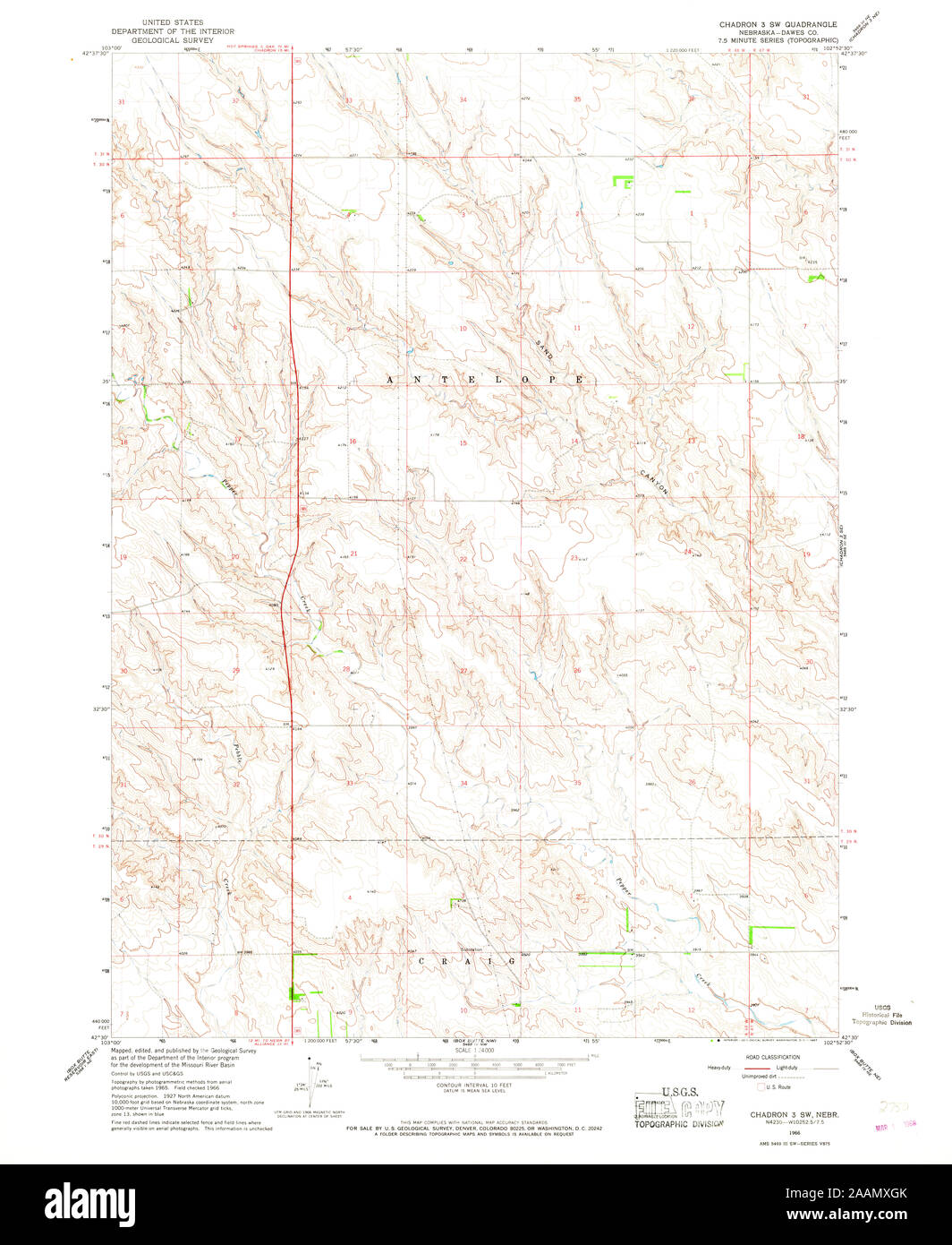 Chadron map hires stock photography and images Alamy
