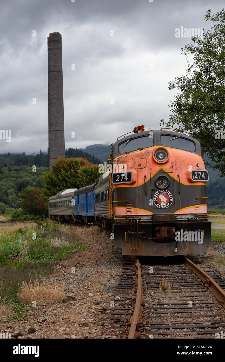 Oregon coast scenic railroad hires stock photography and images Alamy