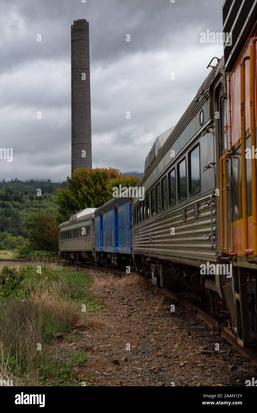 Oregon coast scenic railroad hires stock photography and images Alamy