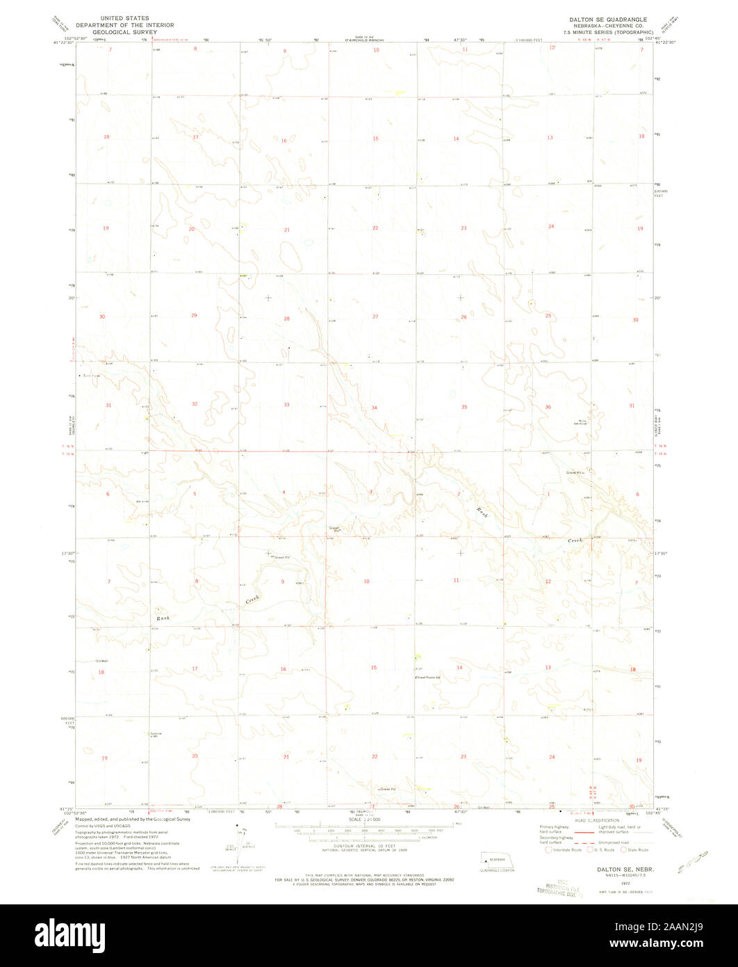 Map of dalton Cut Out Stock Images & Pictures Alamy