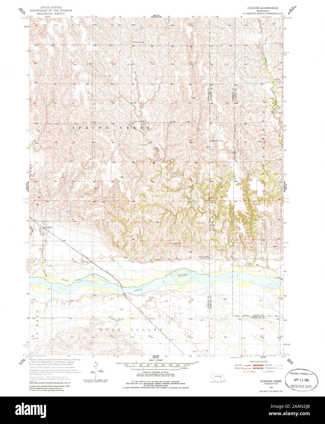 Cushing map Cut Out Stock Images & Pictures Alamy