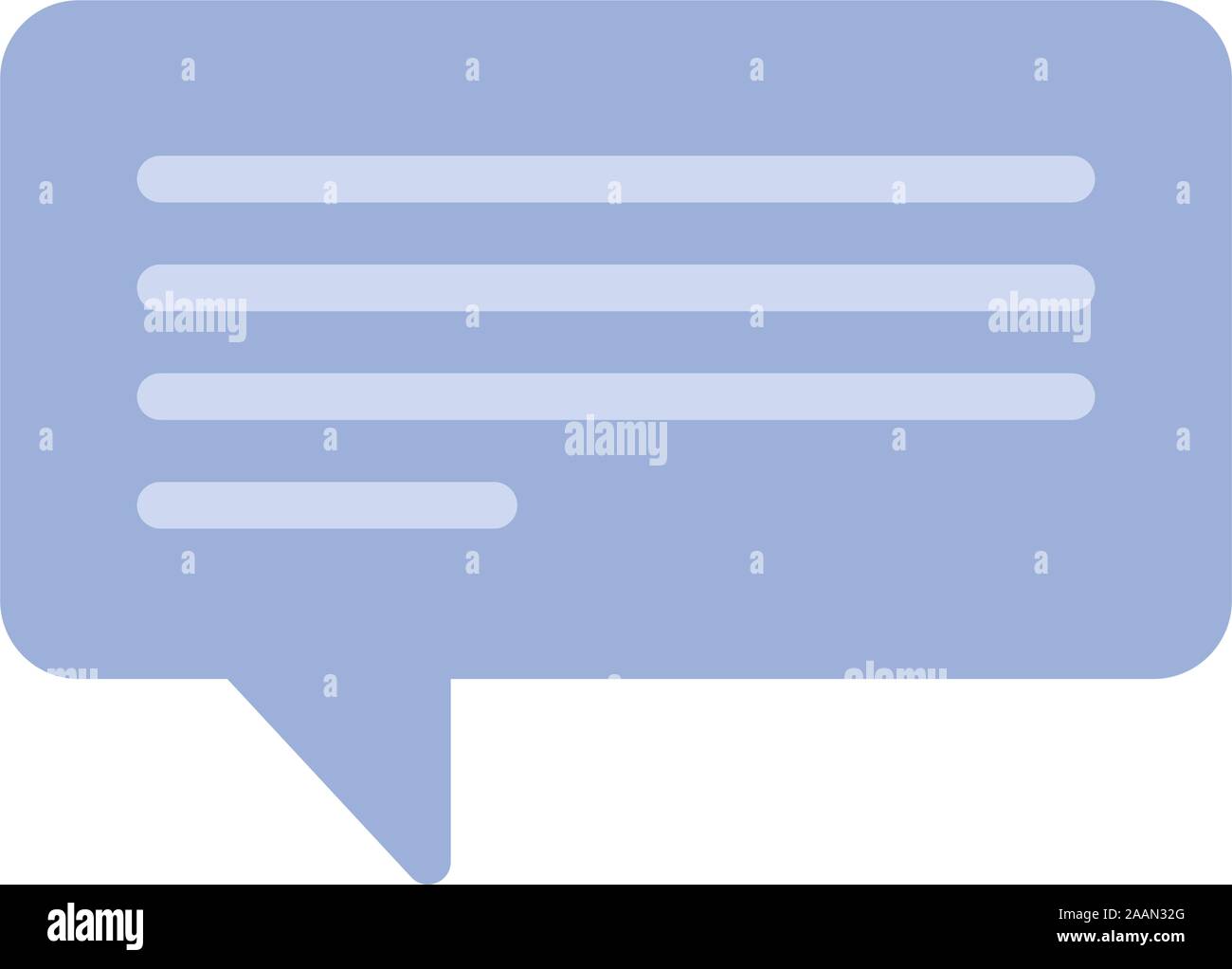 speech bubble on white background vector illustration design Stock ...
