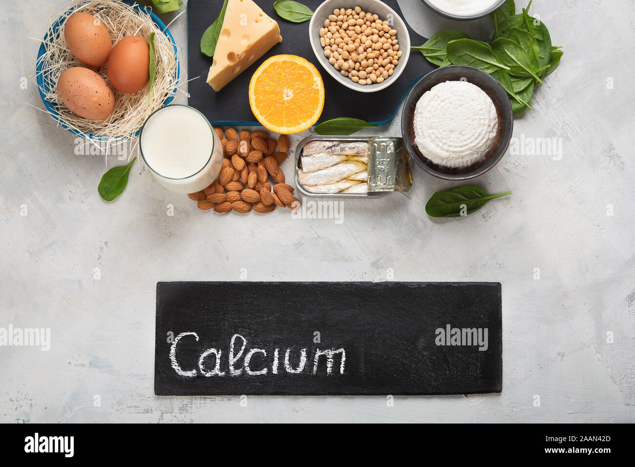 Foods High in Calcium for bone health, muscle constraction, lower