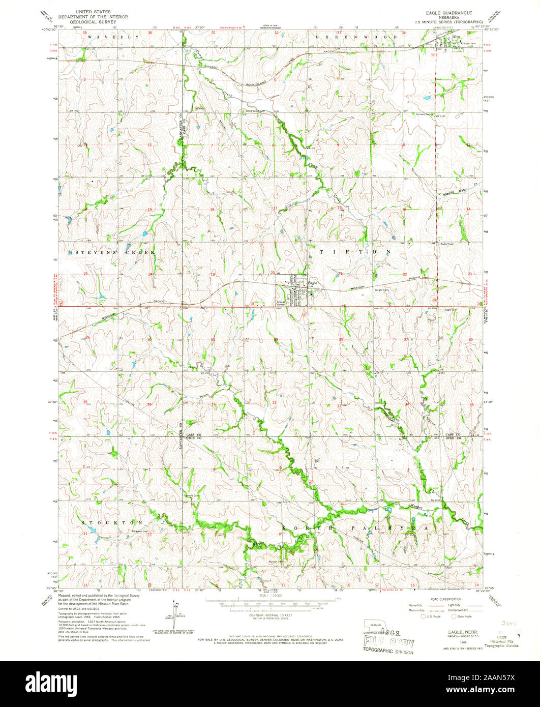 Eagle nebraska map hires stock photography and images Alamy