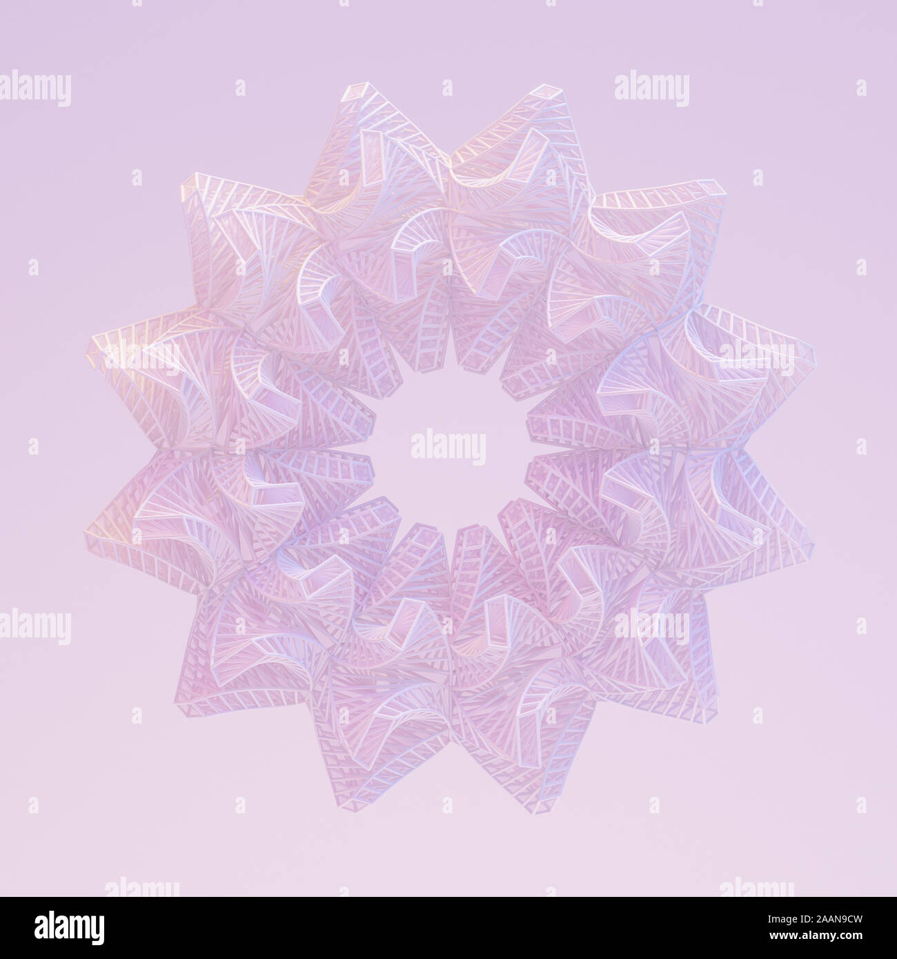 Abstract form. 3d rendering 3d illustration Stock Photo - Alamy