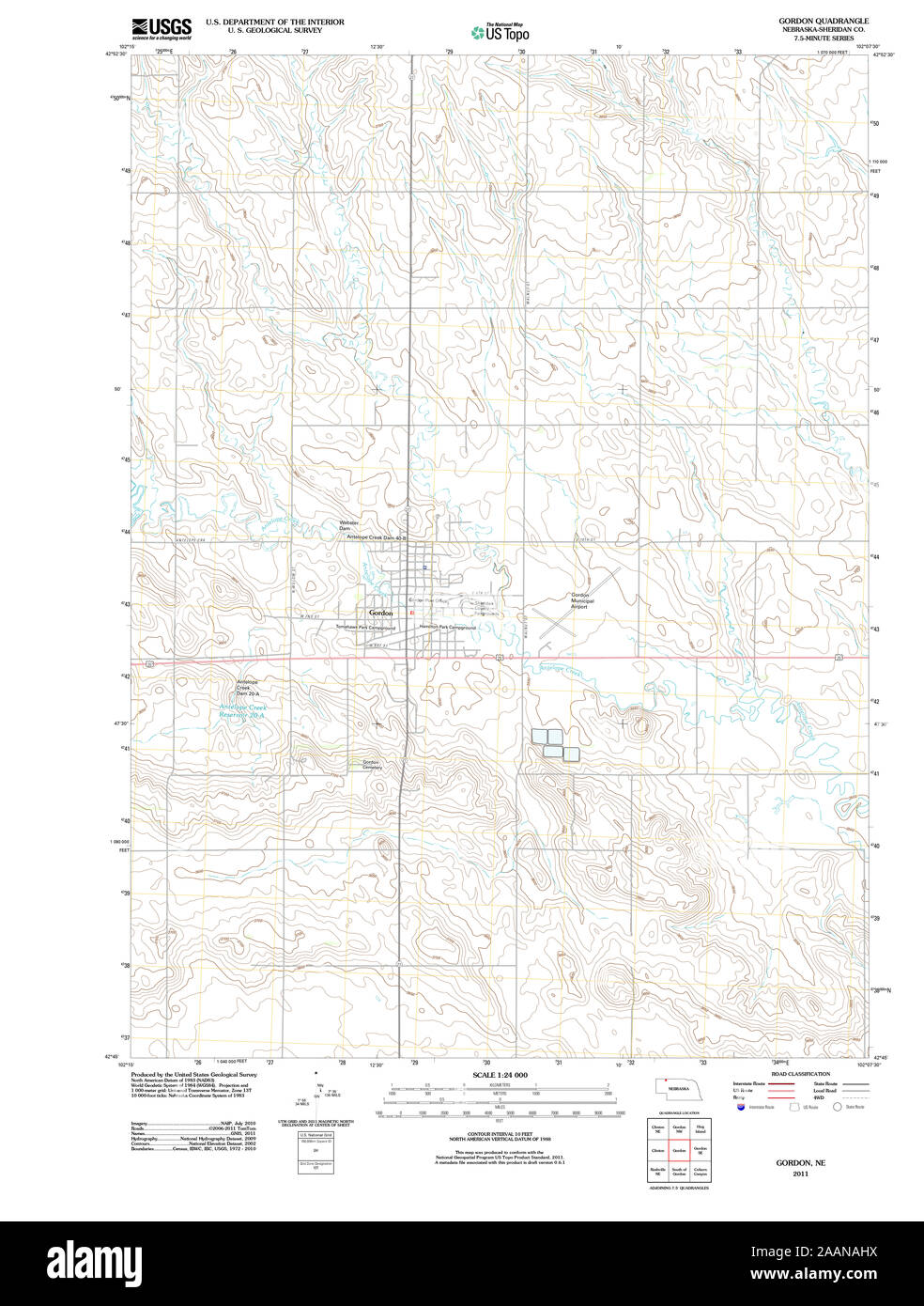 Gordon nebraska map Cut Out Stock Images & Pictures Alamy