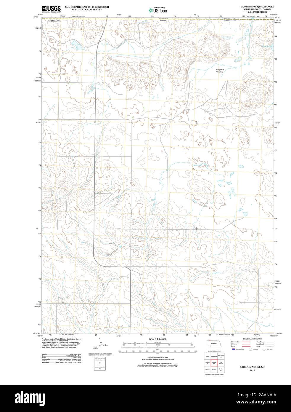 Gordon nebraska map Cut Out Stock Images & Pictures Alamy