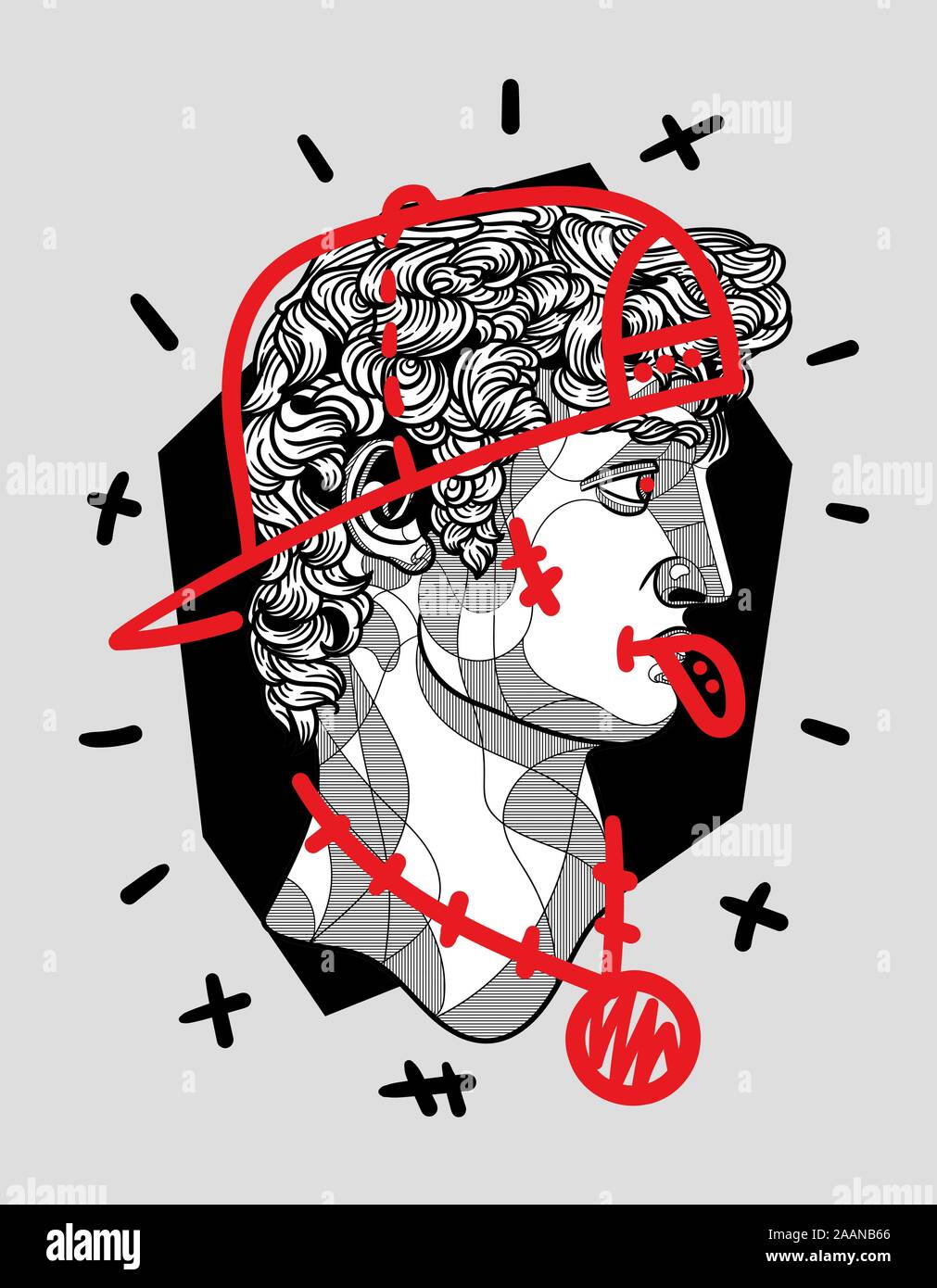 Rapper vector vectors hi-res stock photography and images - Alamy