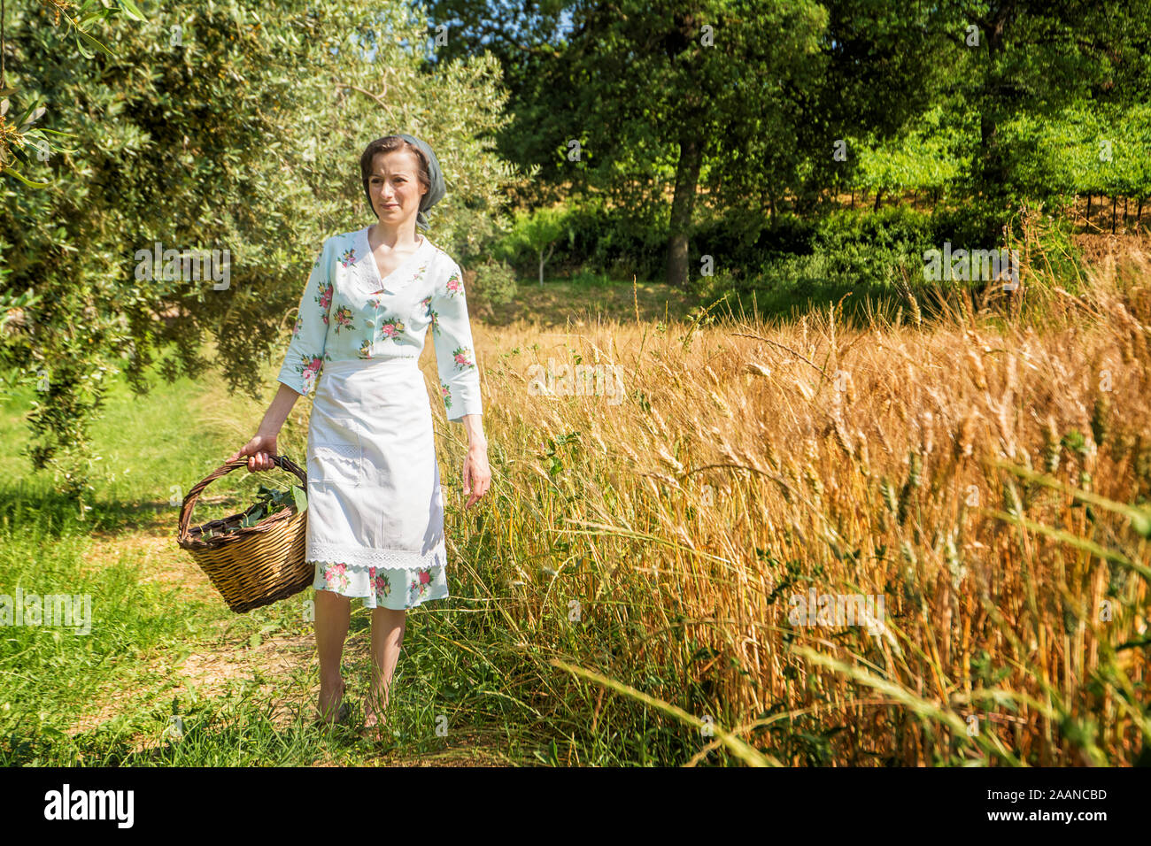 Farmer in wheat field hi-res stock photography and images - Alamy