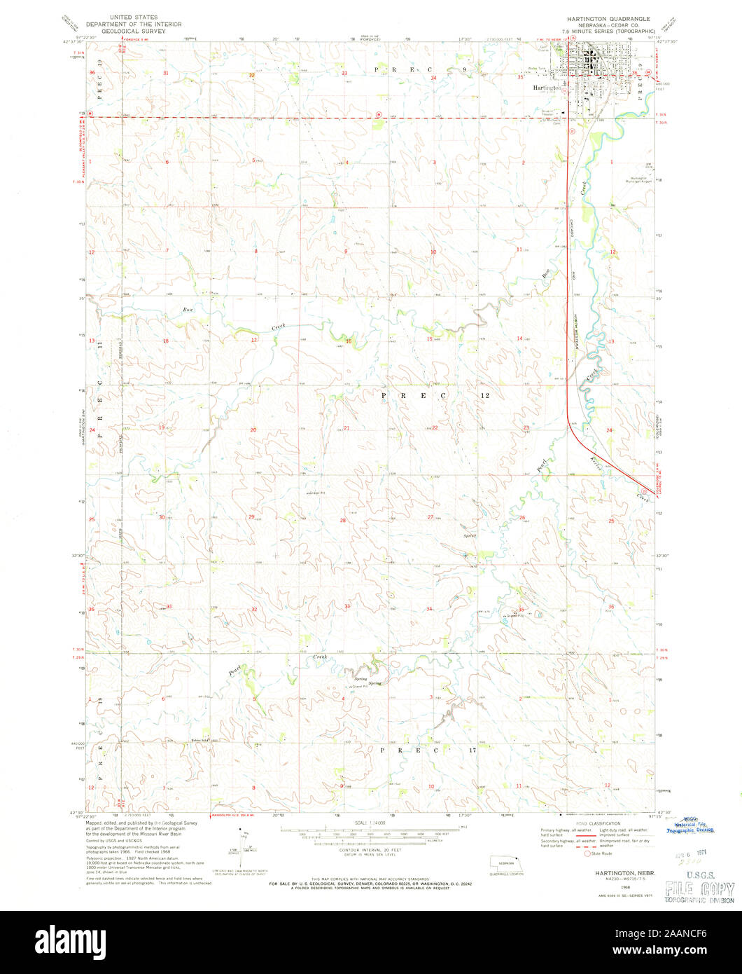 Hartington nebraska map Cut Out Stock Images & Pictures Alamy