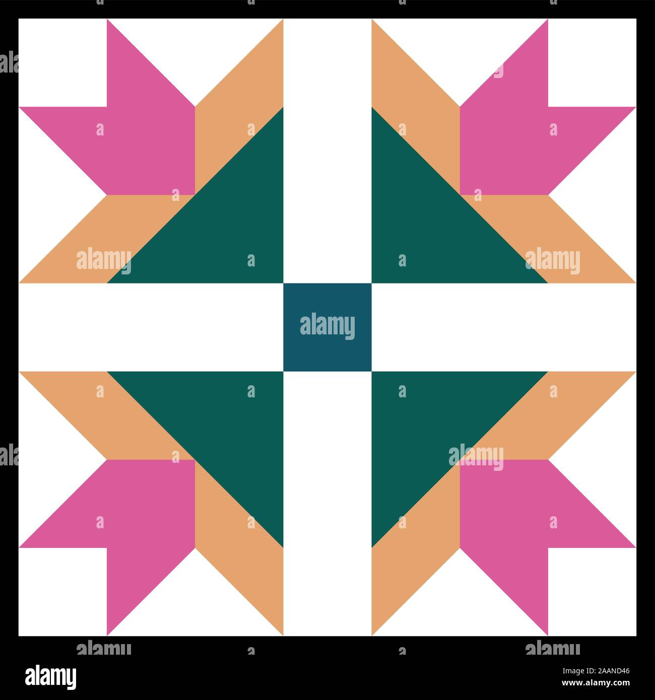 barn-quilt-pattern-amish-patchwork-design-abstract-geometric-tiled-trail-vector-illustration-stock-vector-image-art-alamy
