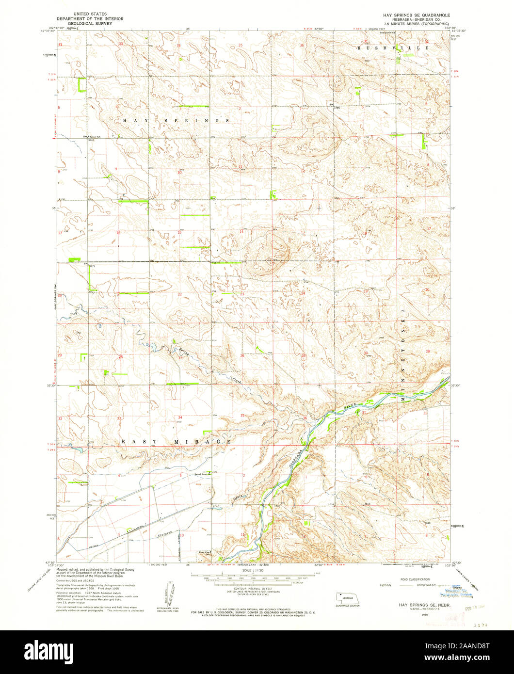 Hay springs map hires stock photography and images Alamy