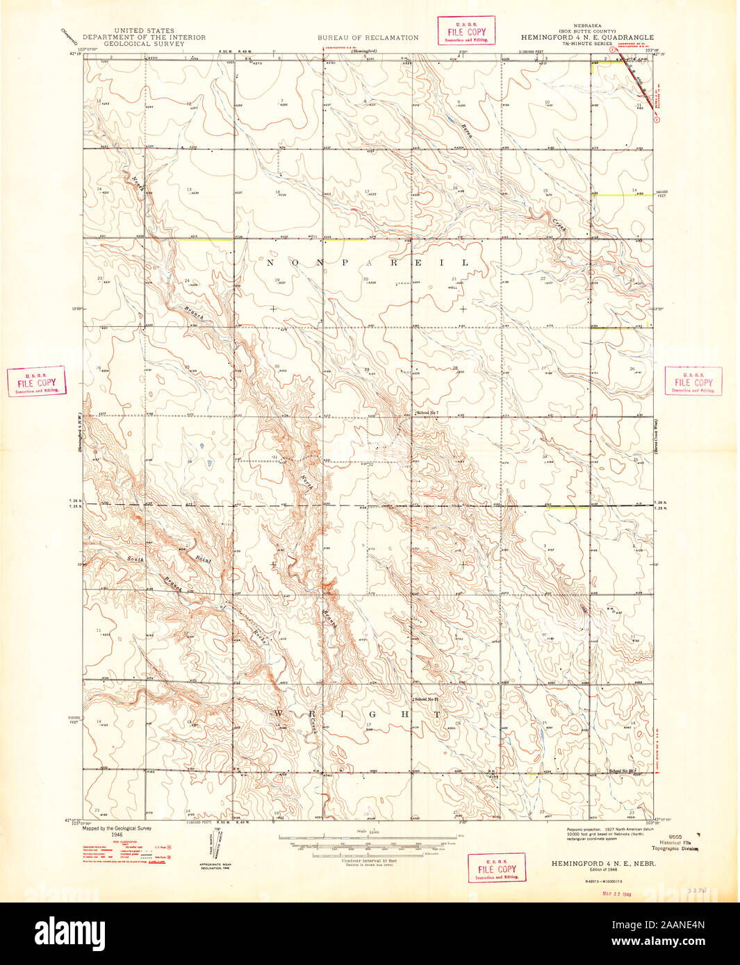 Hemingford nebraska map hires stock photography and images Alamy