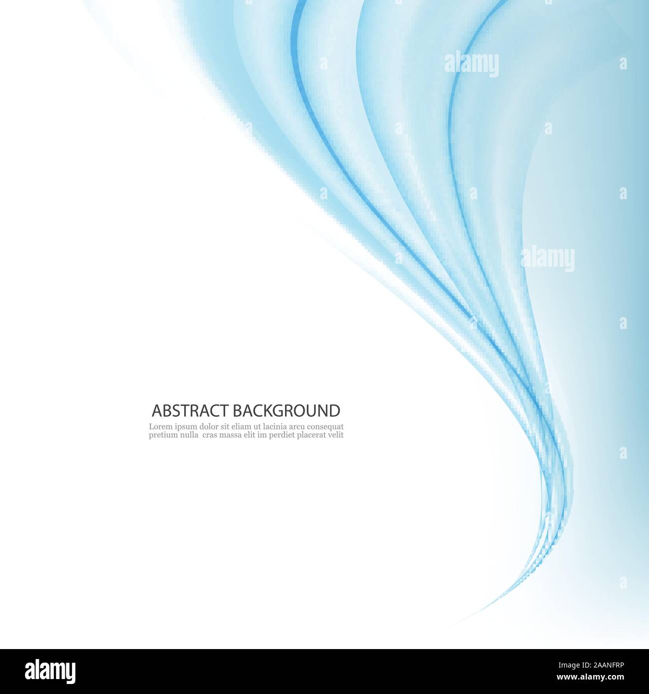 Beautiful Blue Satin. Drapery Background Stock Vector