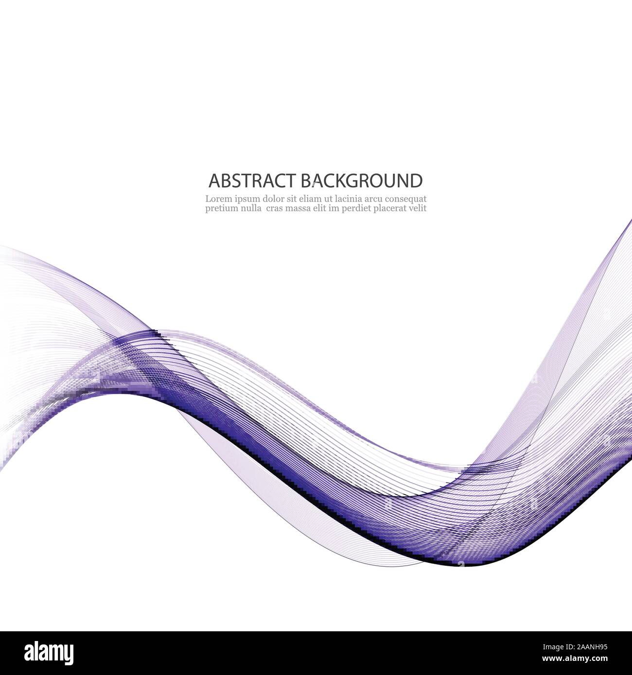 Abstract blue wave background Blue wave business template Stock Vector ...