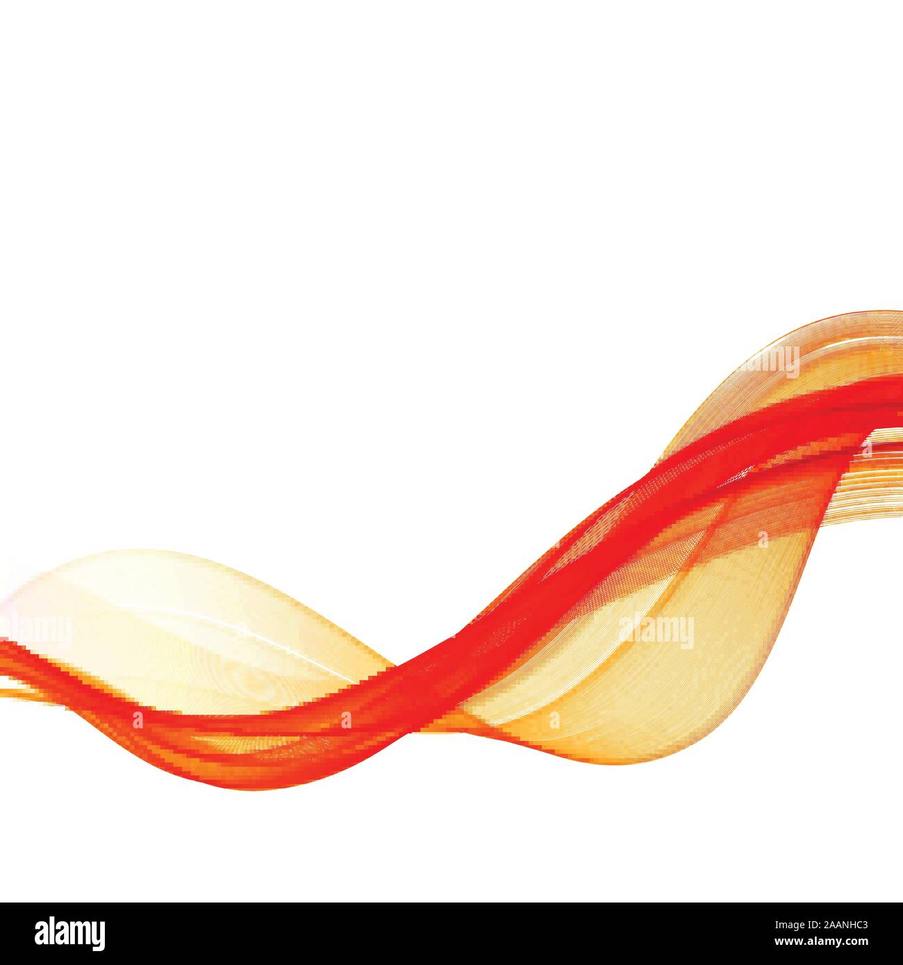 Vector Abstract smoky waves background Template brochure design Stock Vector