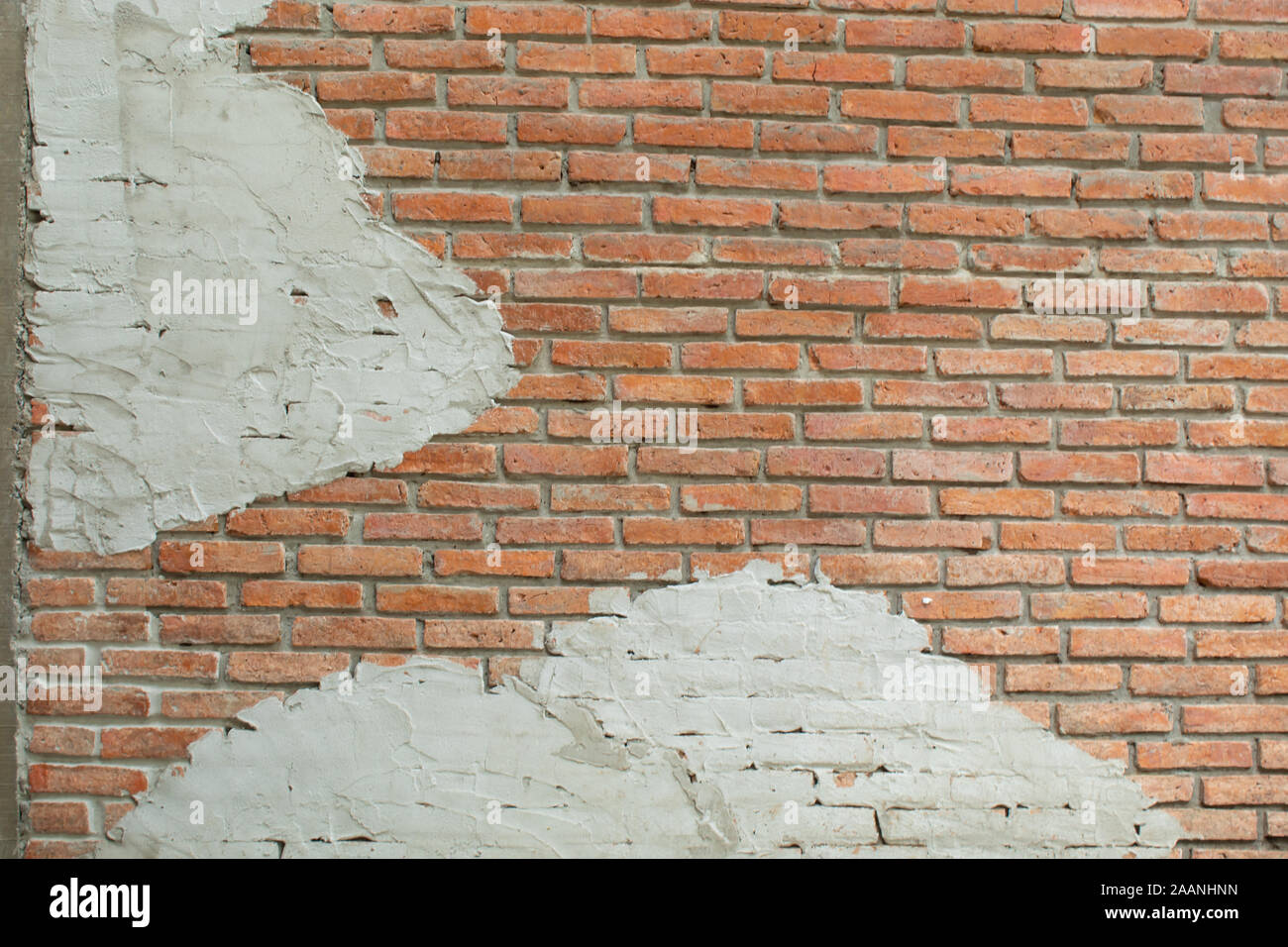 Brick wall block vertical used as background Stock Photo