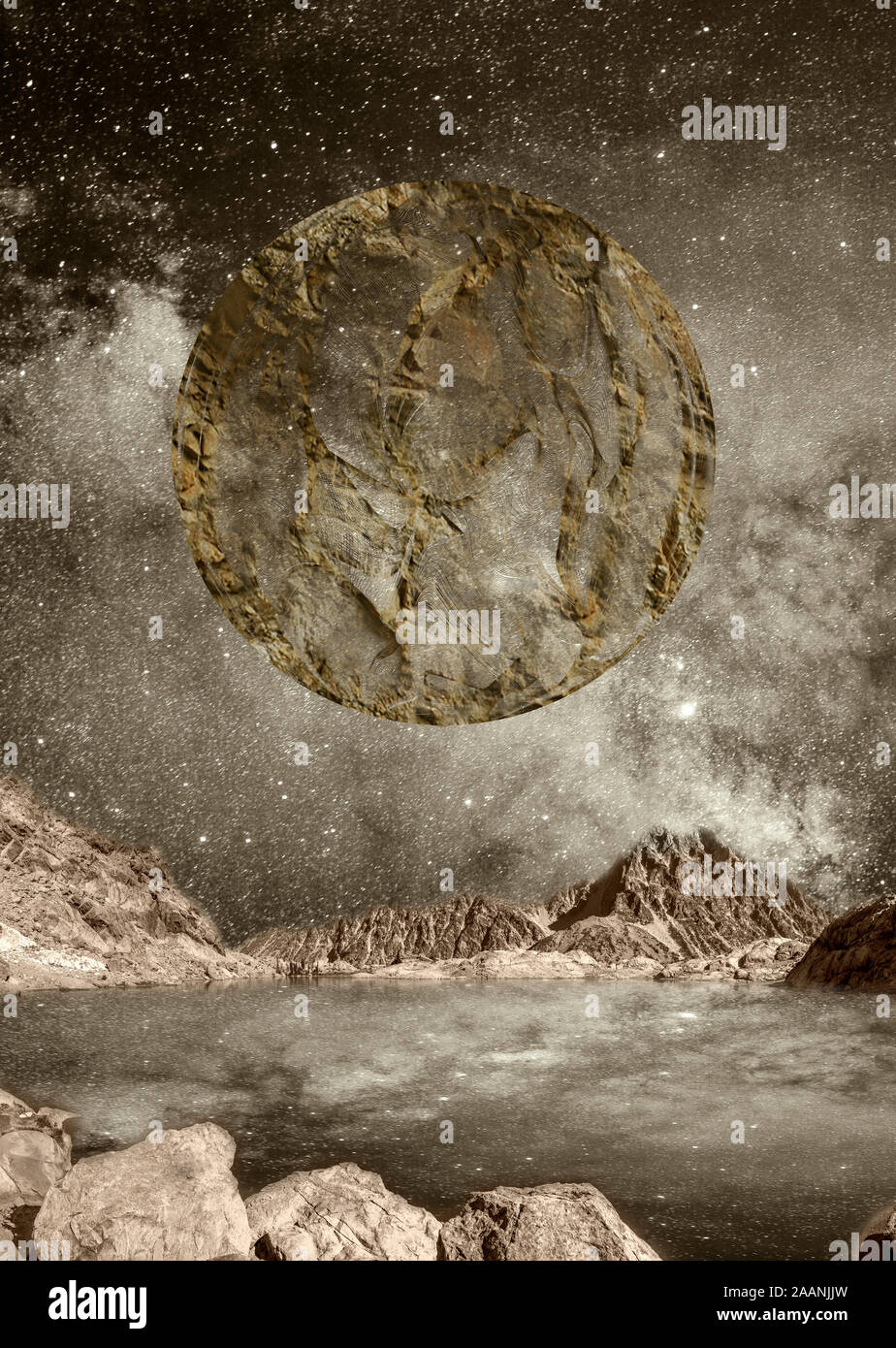 Illustration of space hi-res stock photography and images - Alamy
