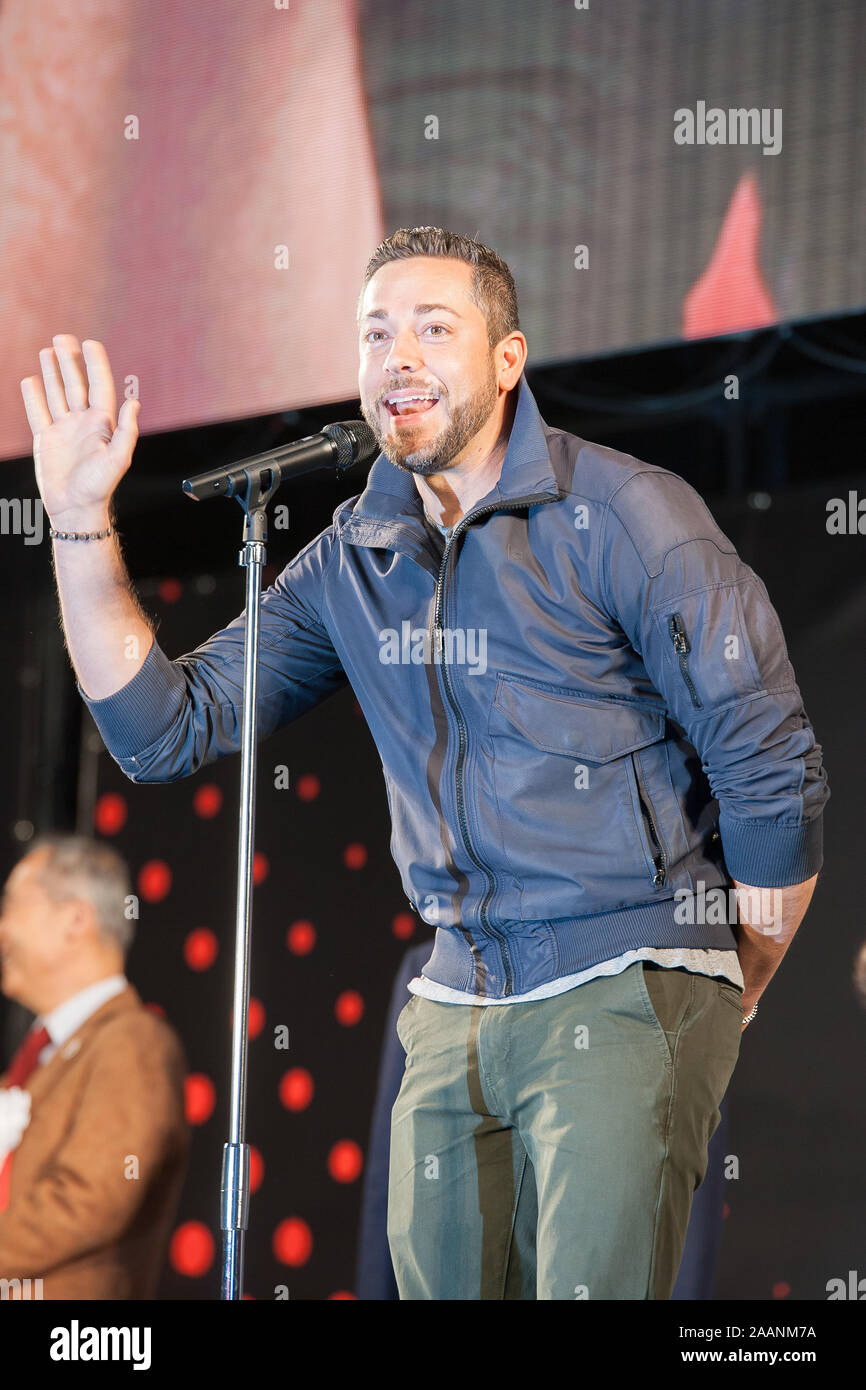Chiba Japan 22nd Nov 2019 Zachary Levi Attends The Tokyo Comic Con 2019 Credit Michael Steinebach Aflo Alamy Live News Stock Photo Alamy