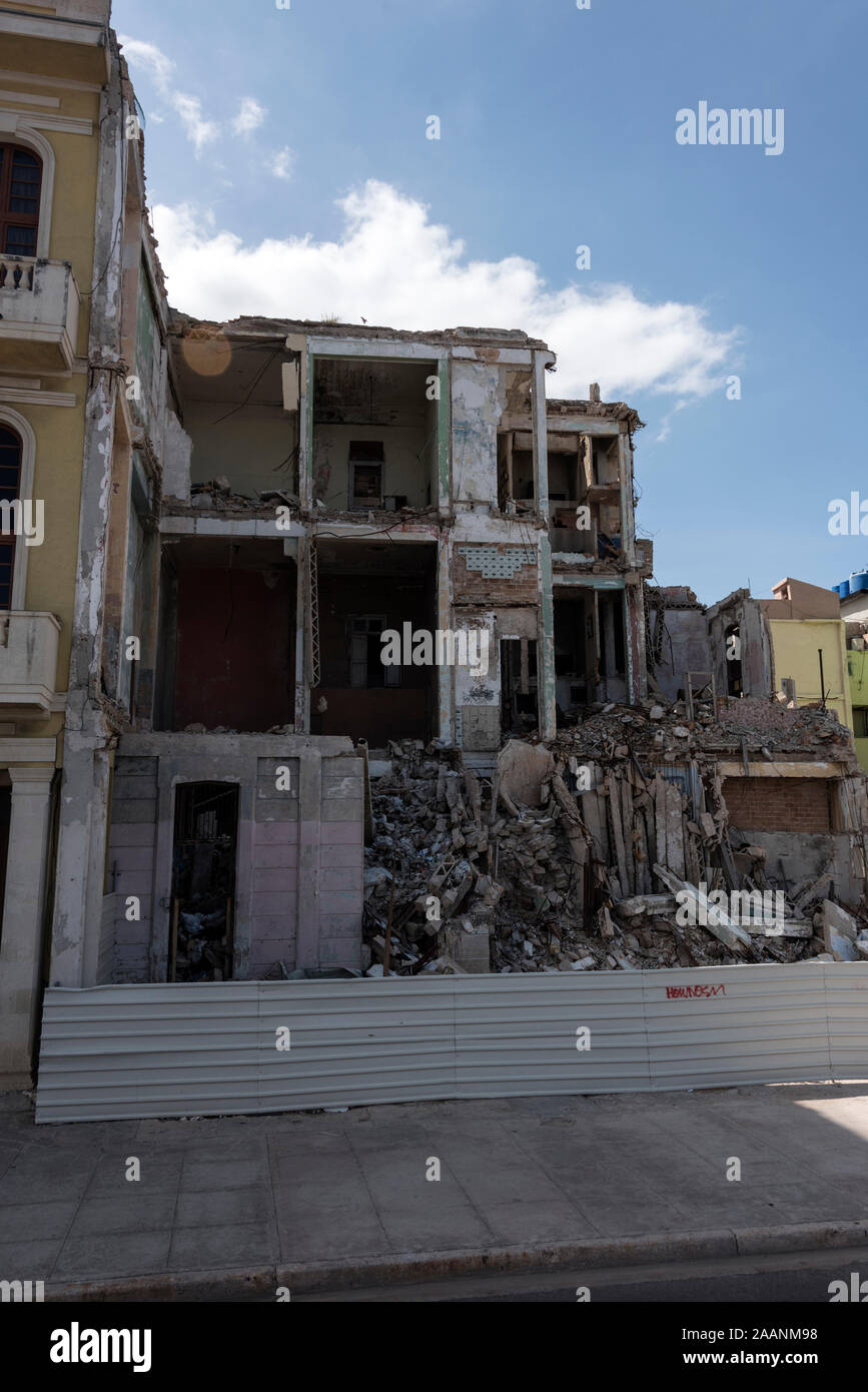 (Cuba) Havana’s older architecture has a mix of different architectural ...