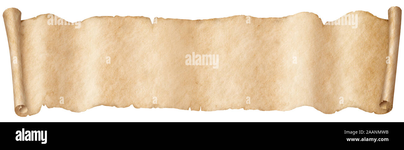 Old pirates treasure map scroll hi-res stock photography and