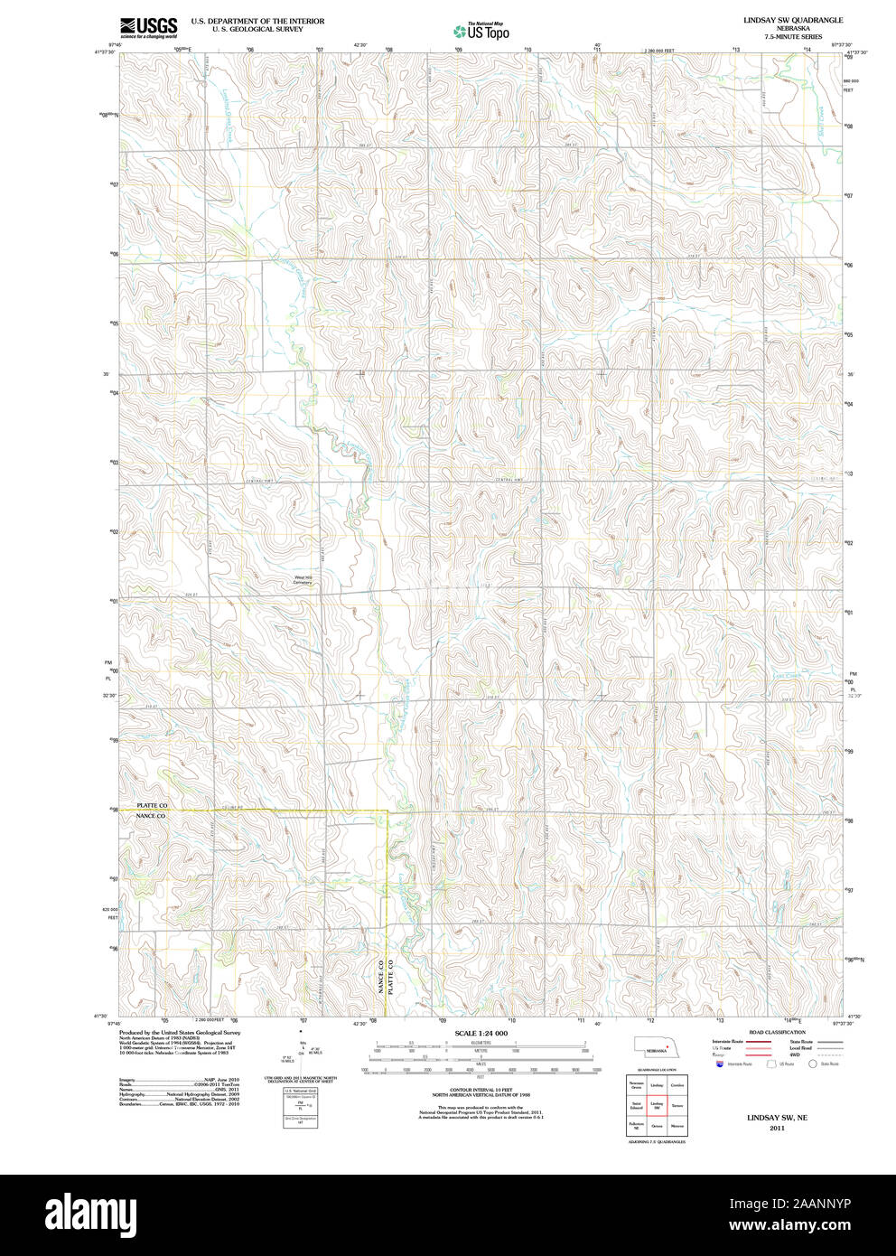 Map of lindsay hires stock photography and images Alamy