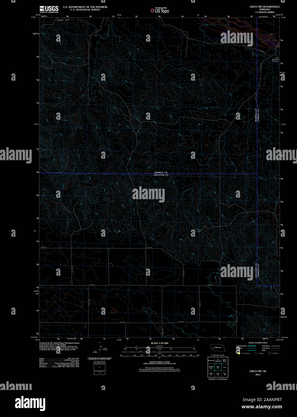 Lisco map hires stock photography and images Alamy