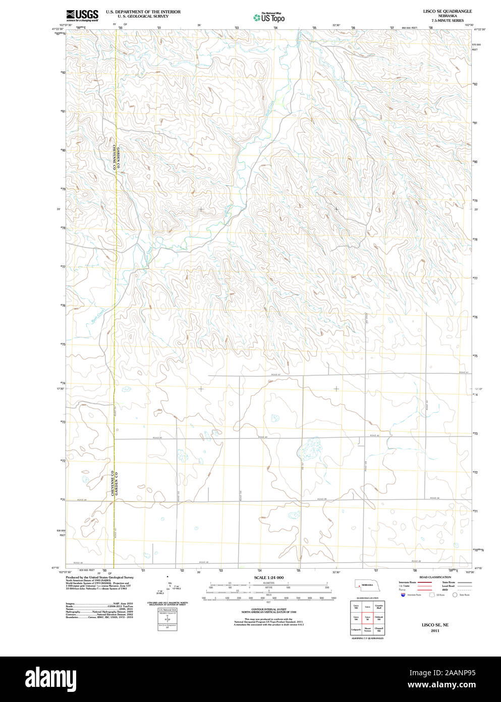 Map of lisco nebraska Cut Out Stock Images & Pictures Alamy