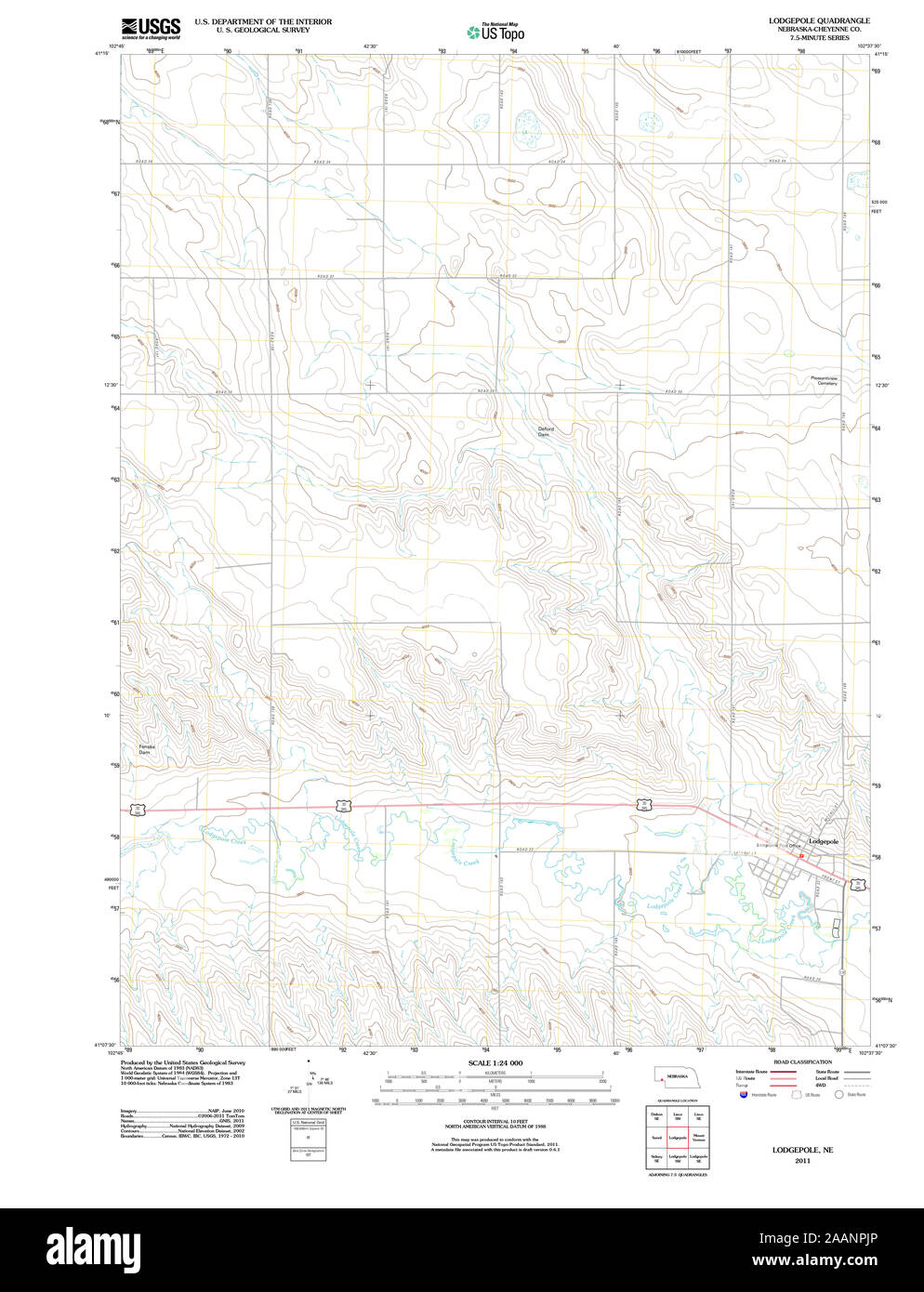 Lodgepole nebraska map Cut Out Stock Images & Pictures Alamy