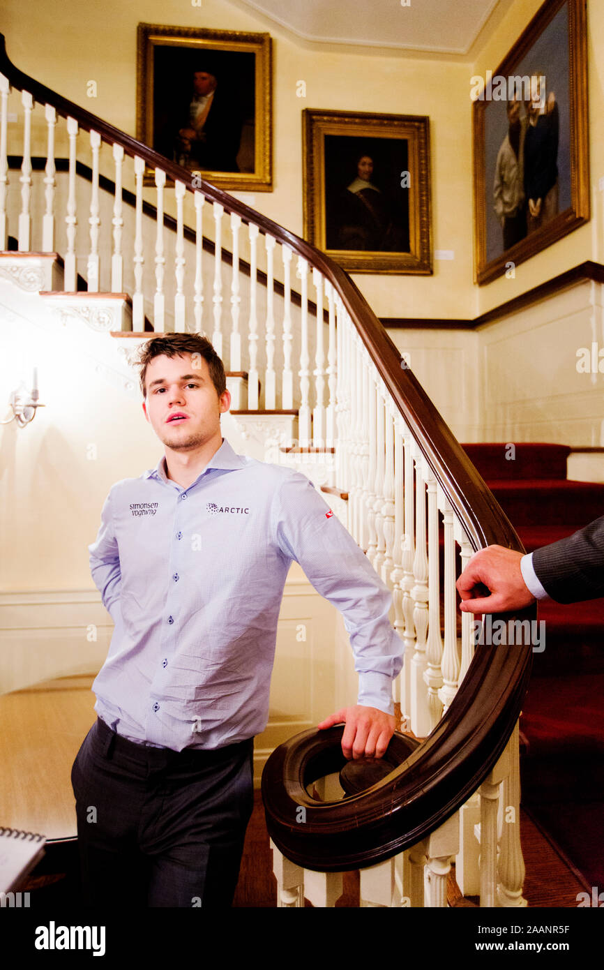 A chess event at the Loeb House at Harvard University in 2013