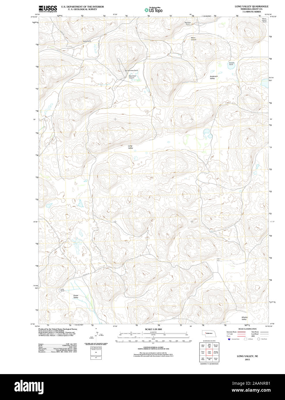 Long valley map Cut Out Stock Images & Pictures Alamy