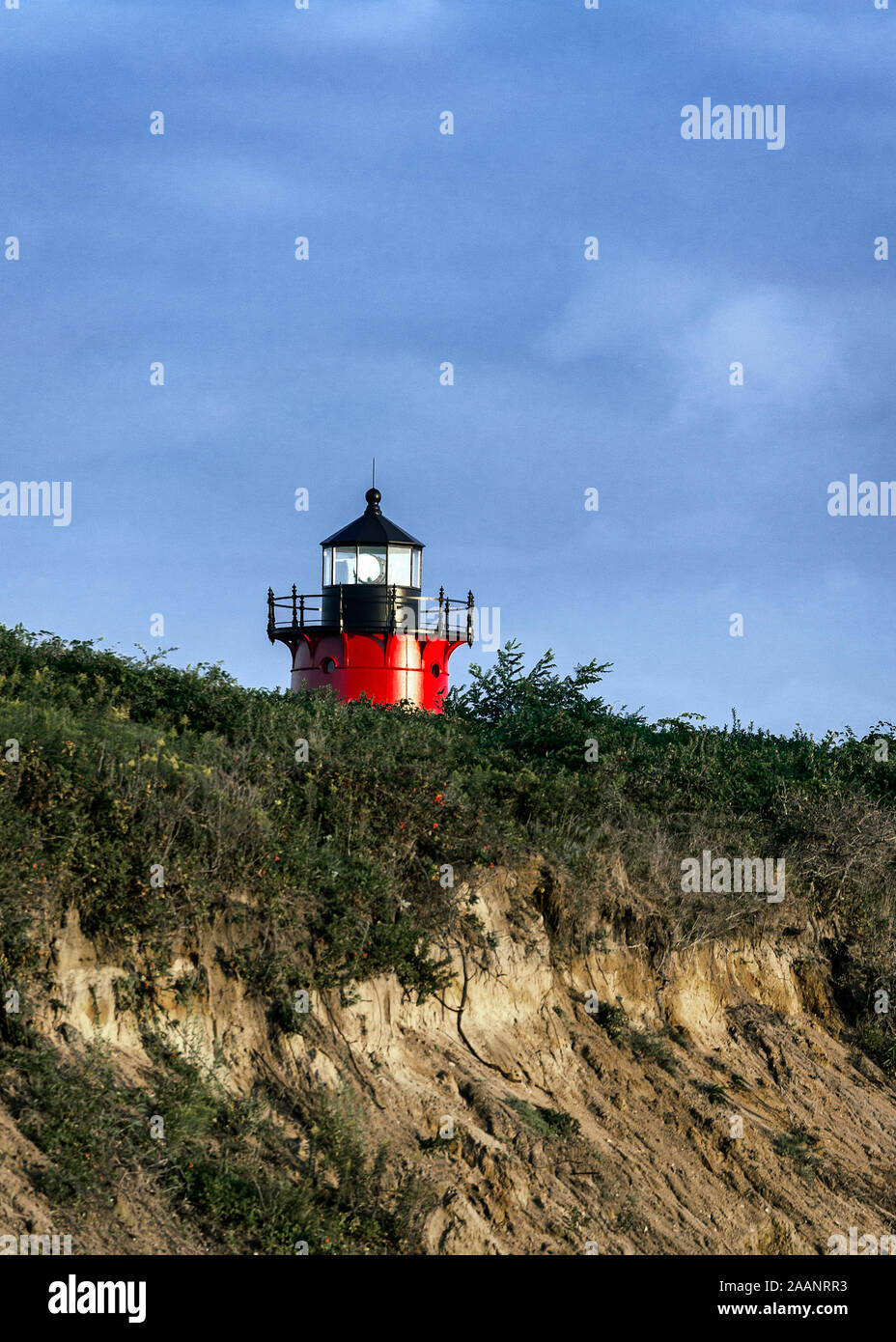 Nauset Lighthouse, Eastham, Cape Cod, Massachusetts, USA. Stock Photo