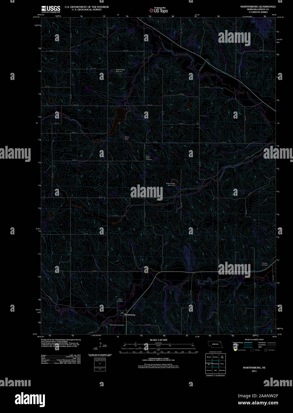 Map of martinsburg hires stock photography and images Alamy