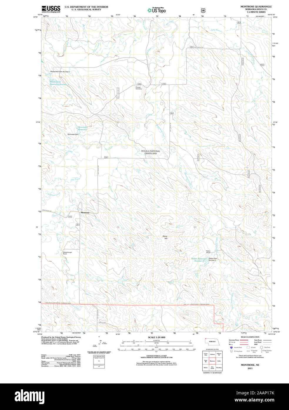 Map of montrose hires stock photography and images Alamy