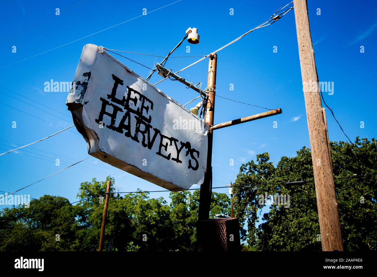 The Lee Harvey's Bar in one of the Dallas neighborhoods Stock Photo Alamy