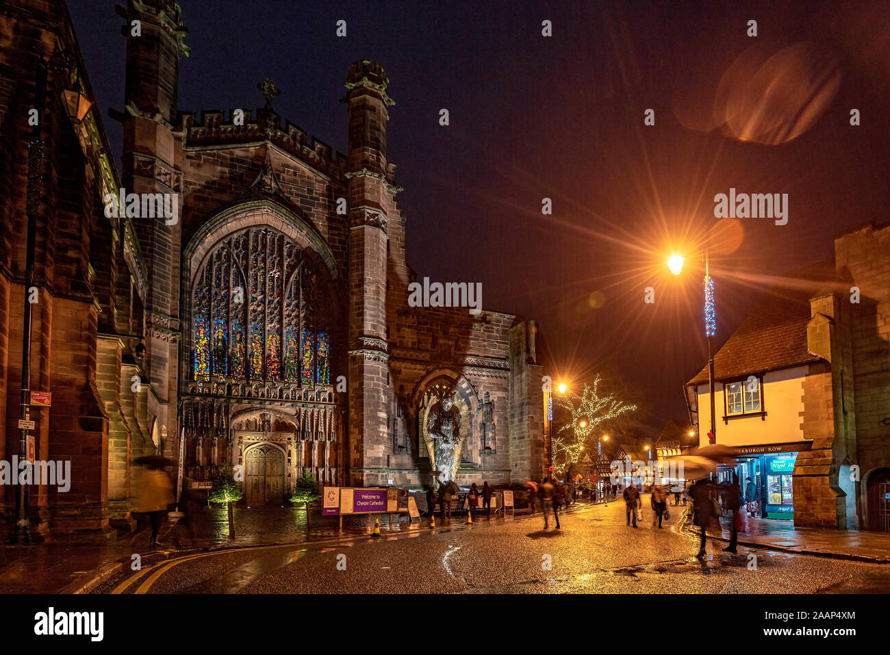 Chester christmas lights 2019 Stock Photo Alamy