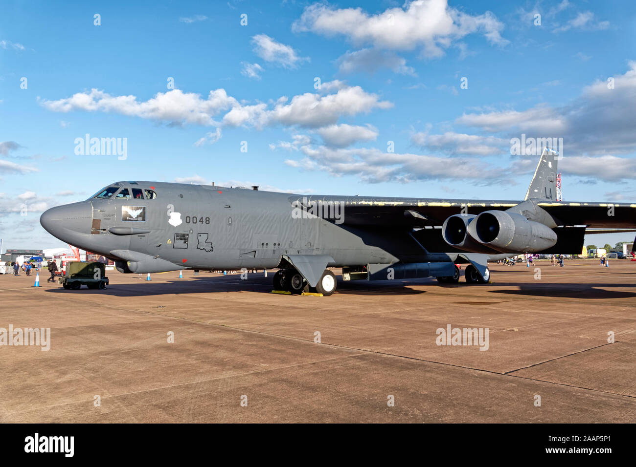 United States Air Force B-52H Stratofortress, 60-0048/LA,of the 2nd BW/20th BS, Barksdale Air Force Base, Louisiana Stock Photo