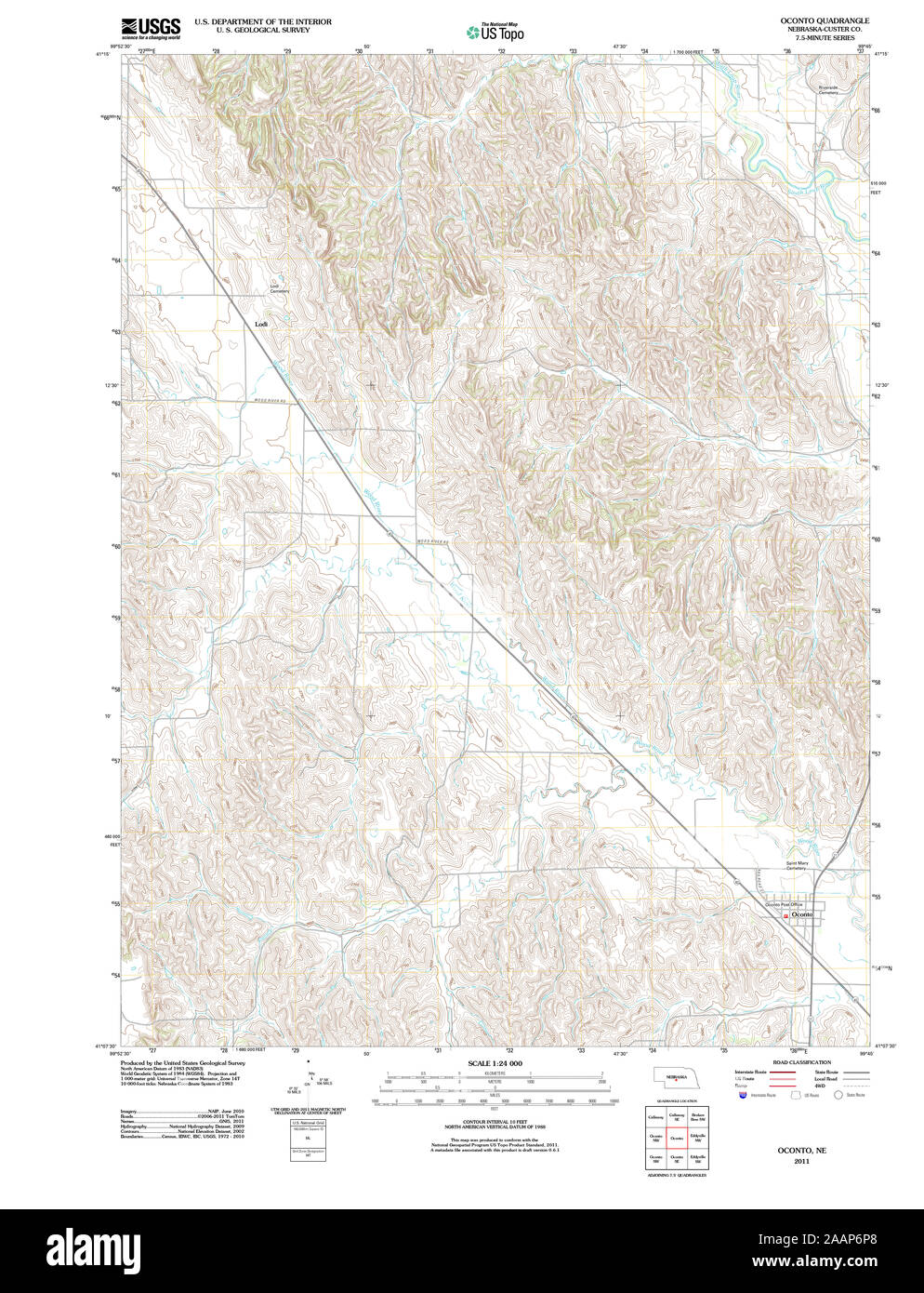 Map of oconto hi-res stock photography and images - Alamy