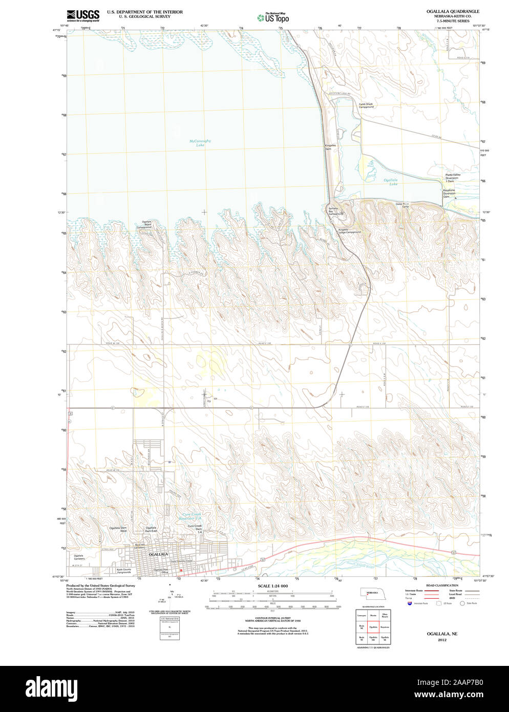 Ogallala nebraska maps hires stock photography and images Alamy