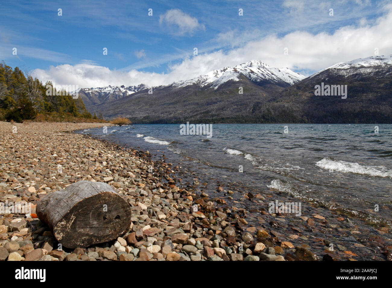 Los Alerces national Park, near Trevelin, Chubut, Argentina, Patagonia. Stock Photo