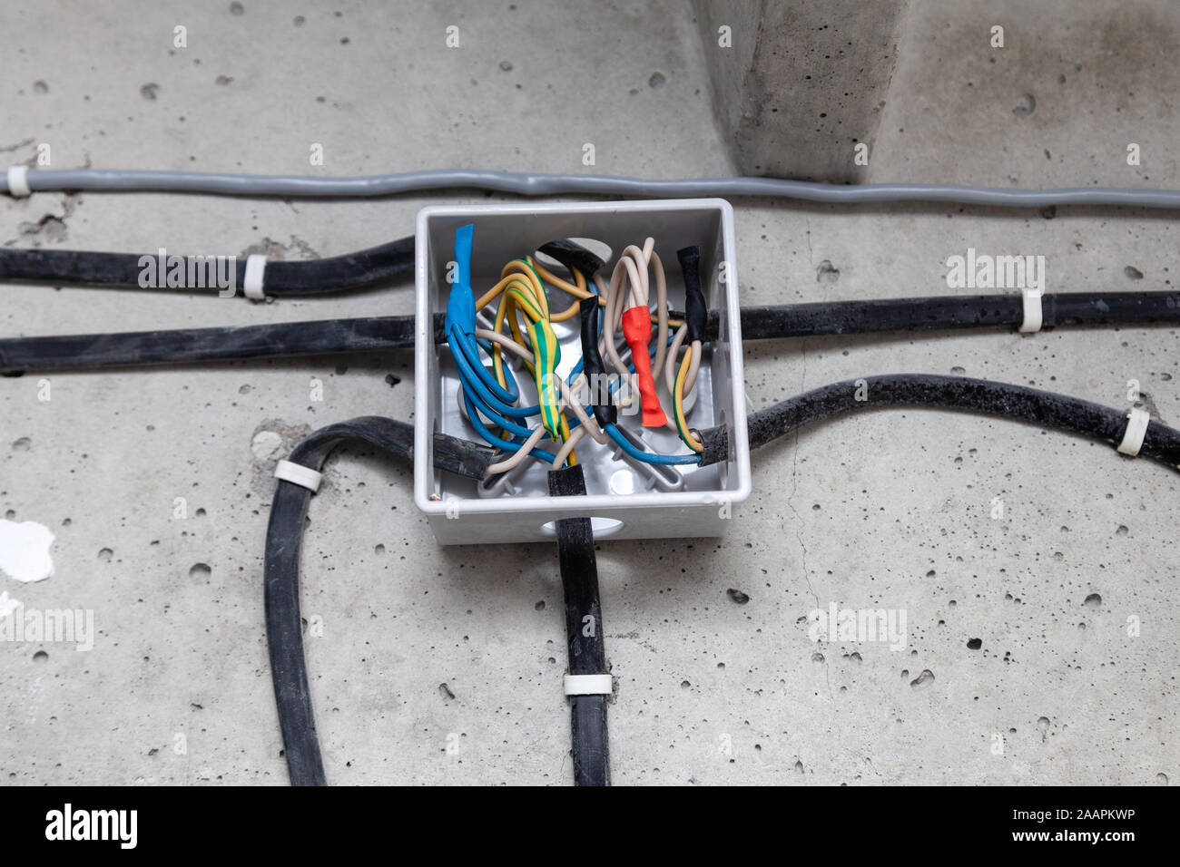 Cable Laying Ceiling Electrical Wires On Wall Wiring Replacement