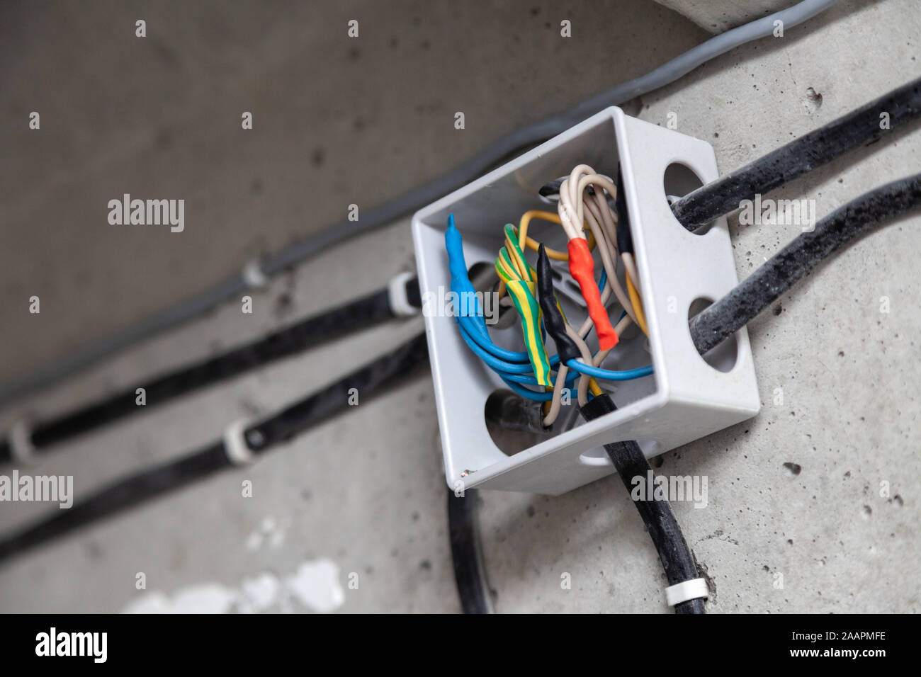 Cable Laying Ceiling Electrical Wires On Wall Wiring Replacement