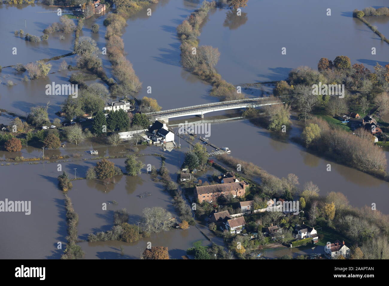 During November 2019, the River Severn has been the subject of dramatic