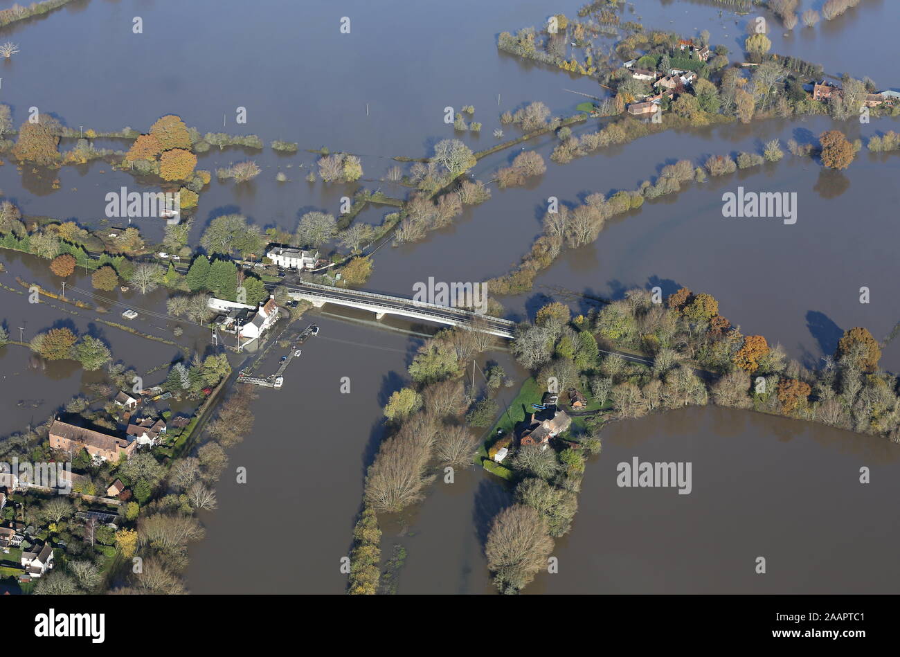 During November 2019, the River Severn has been the subject of dramatic