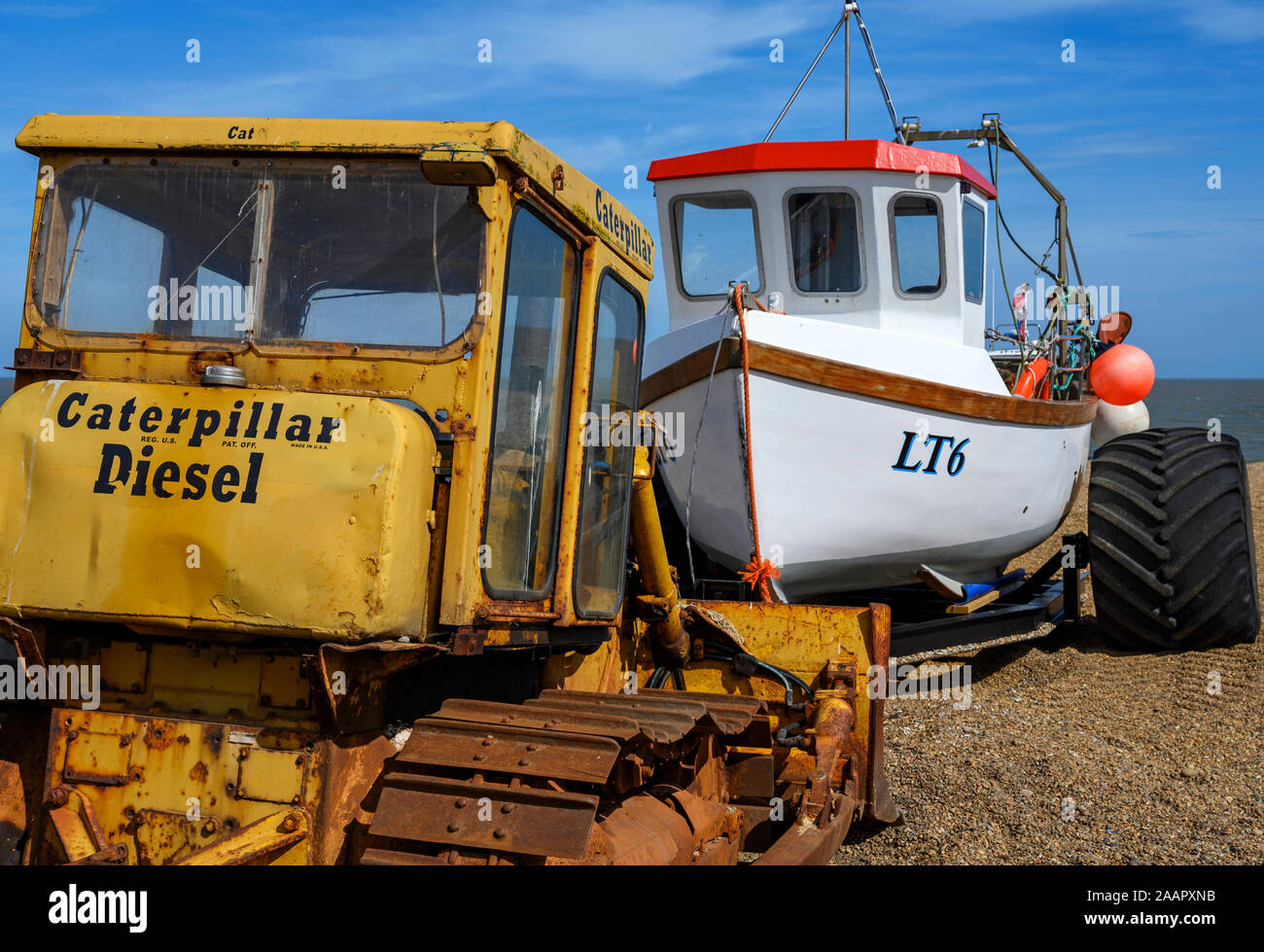 Fishing industry Aldeburgh Suffolk UK Stock Photo