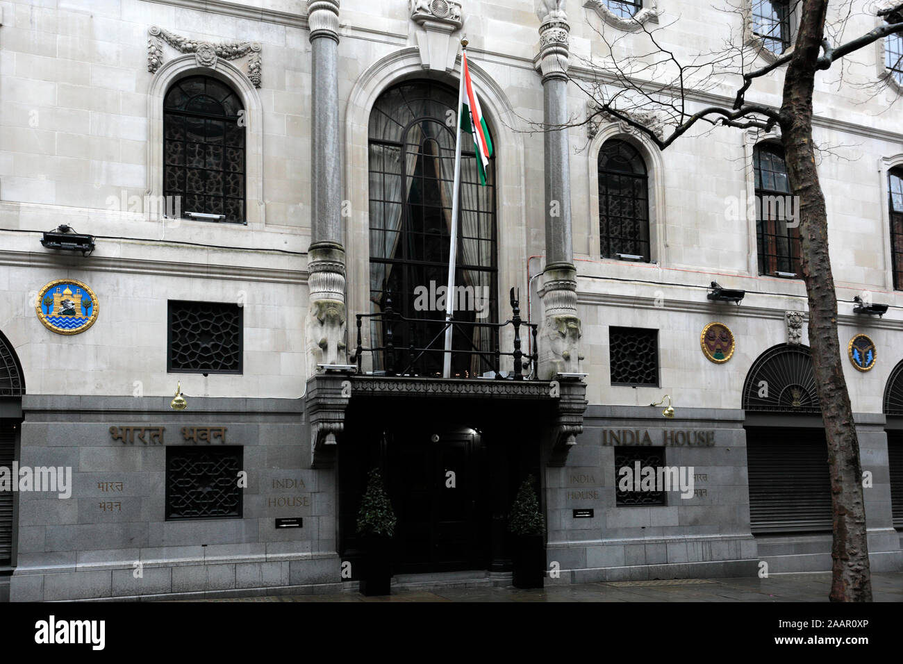 Exterior of India House, Aldwych, London, England Stock Photo