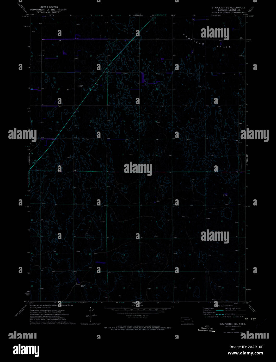 Stapleton map hi-res stock photography and images - Alamy