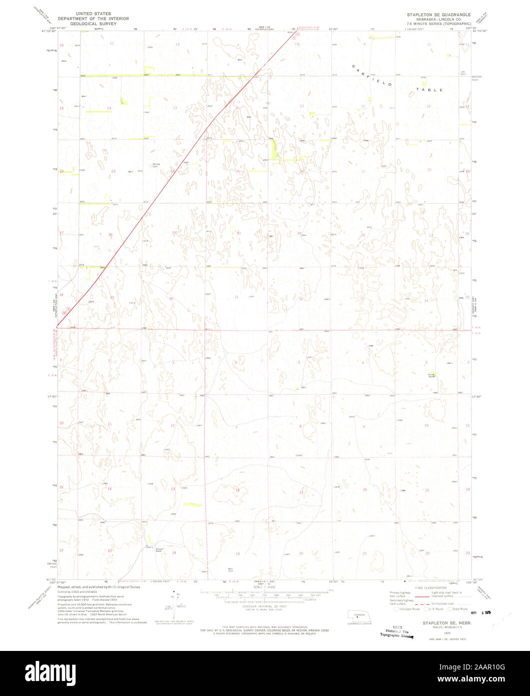 Stapleton map hi-res stock photography and images - Alamy