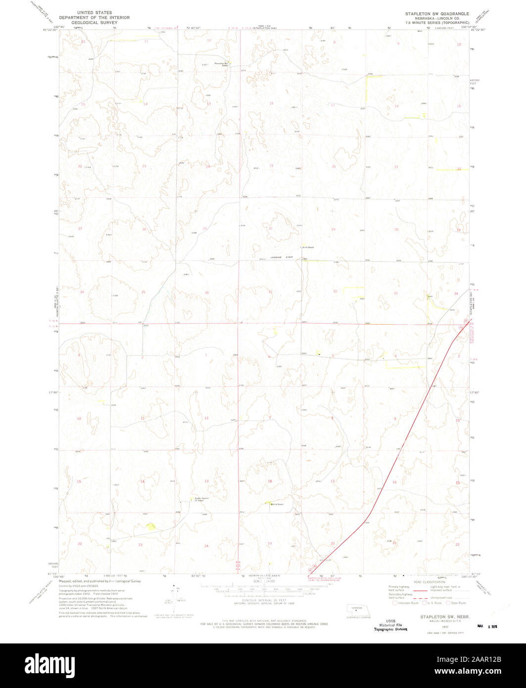 Stapleton map hi-res stock photography and images - Alamy