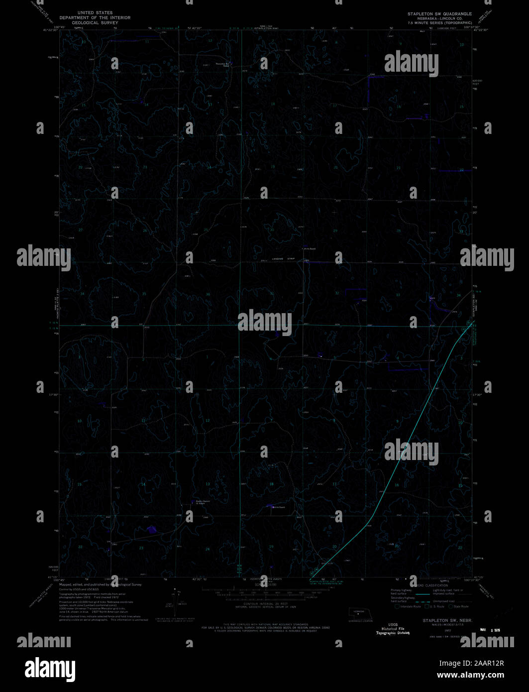Stapleton map hi-res stock photography and images - Alamy